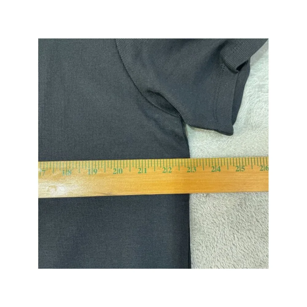 NWOT Calvin Klein Men's Black T-Shirt L Cotton Blend Crew Neck